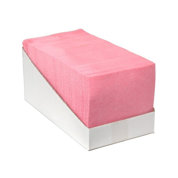 schoonmaakdoek roze 100 stuks